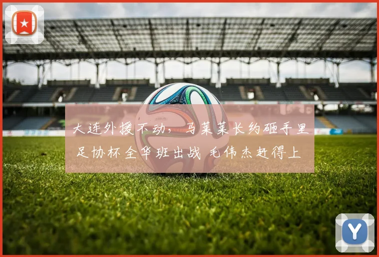 大连外援不动，马莱莱长约砸手里 足协杯全华班出战 毛伟杰赶得上
