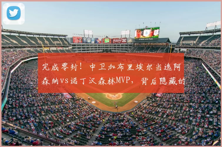 完成零封!中卫加布里埃尔当选阿森纳vs诺丁汉森林MVP,背后隐藏的战术秘密与球迷热议_比赛_防守